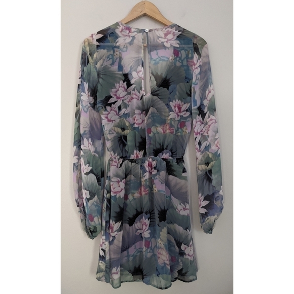 Show Me Your Mumu Rainey Mini Dress in Water Lily - Picture 5 of 9